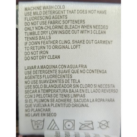 CALVIN KLEIN Double Zip Hooded Premium Down Packable Puffer Coat Women's sz M - Picture 11 of 16